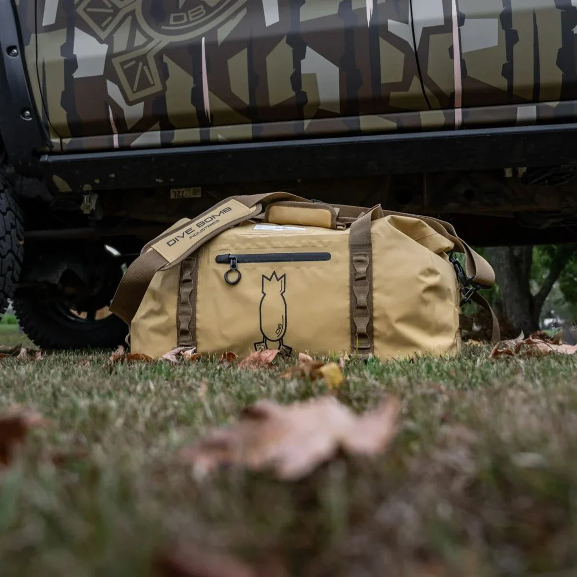 Medium Waterproof Carry On Duffel Bag - Image 3