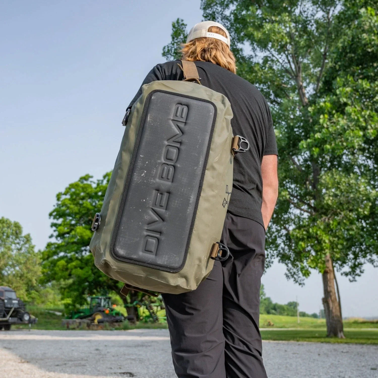Medium Waterproof Carry On Duffel Bag - Image 5