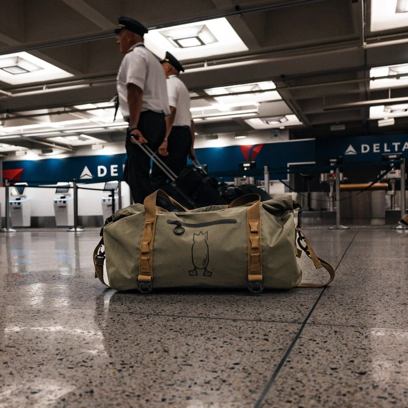 Medium Waterproof Carry On Duffel Bag - Image 7