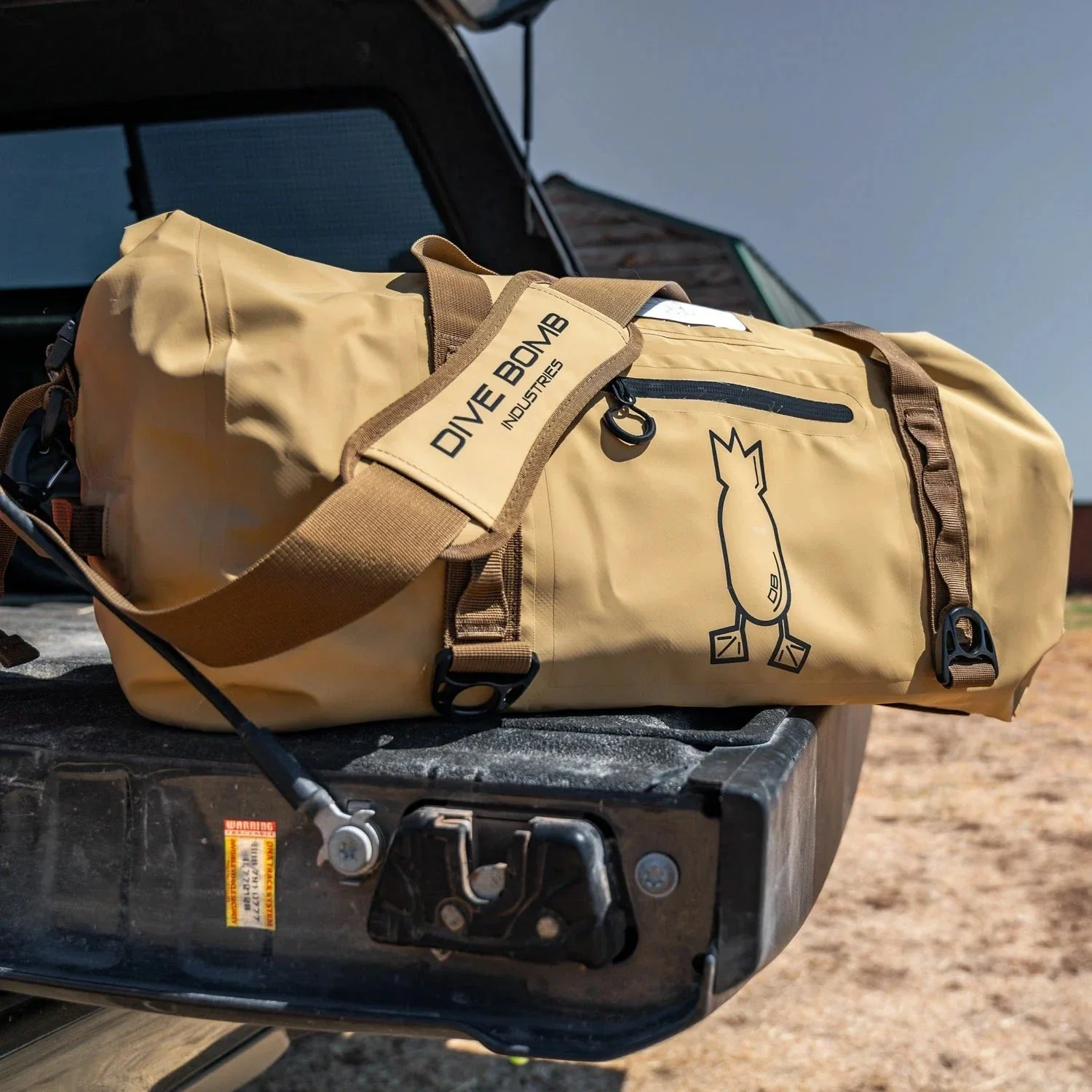 Medium Waterproof Carry On Duffel Bag - Image 9
