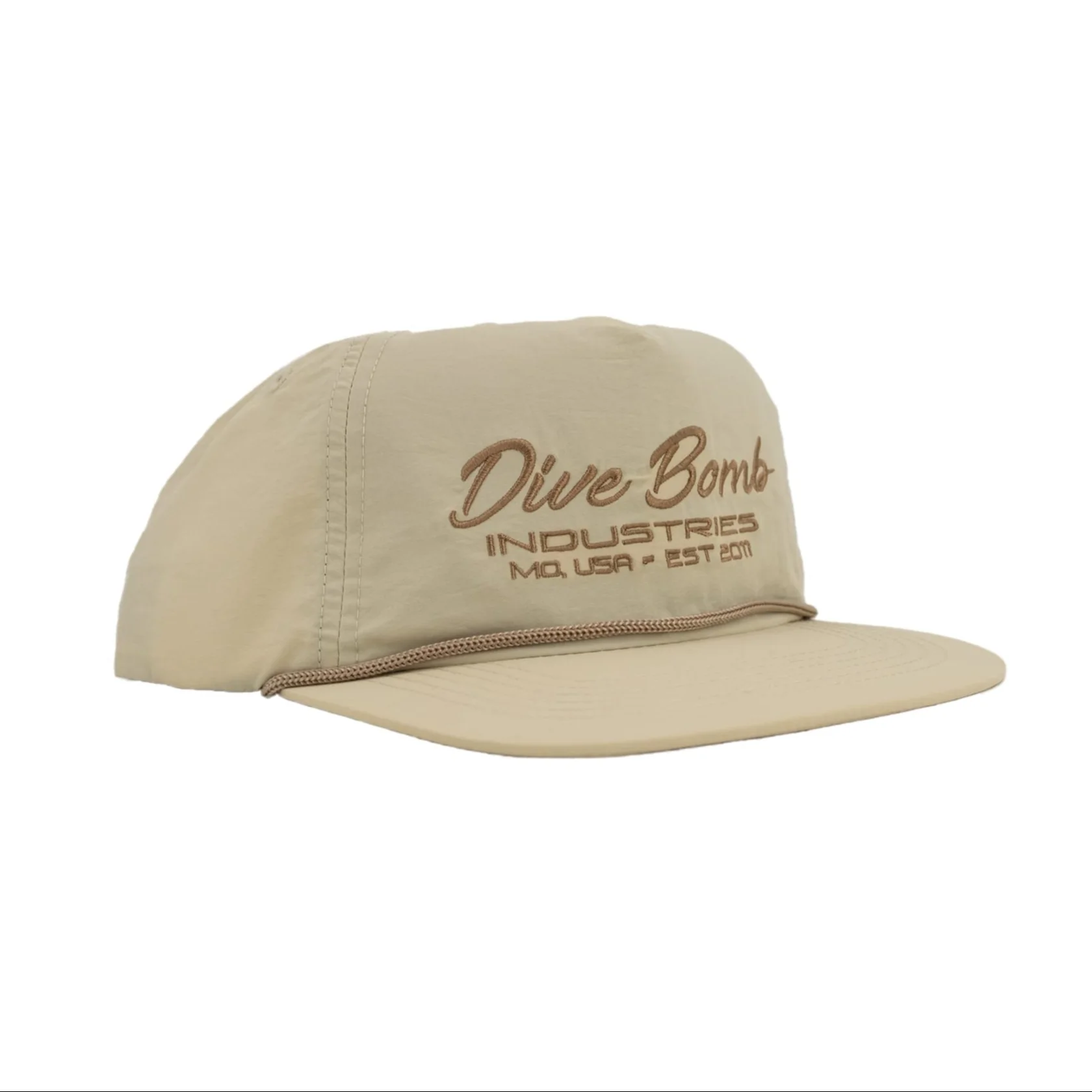 Script Text Parachute Rope Hat - Image 3