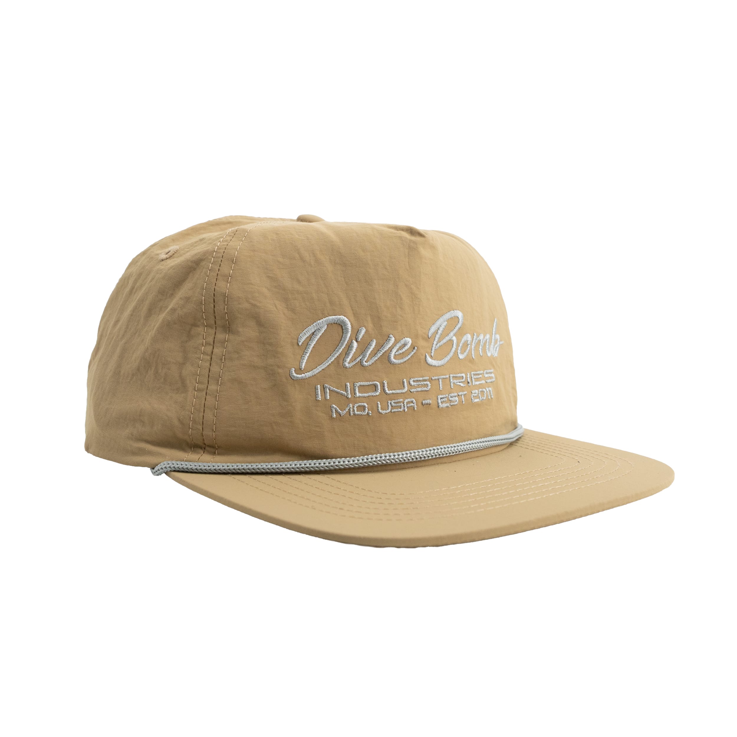 Script Text Parachute Rope Hat - Image 4